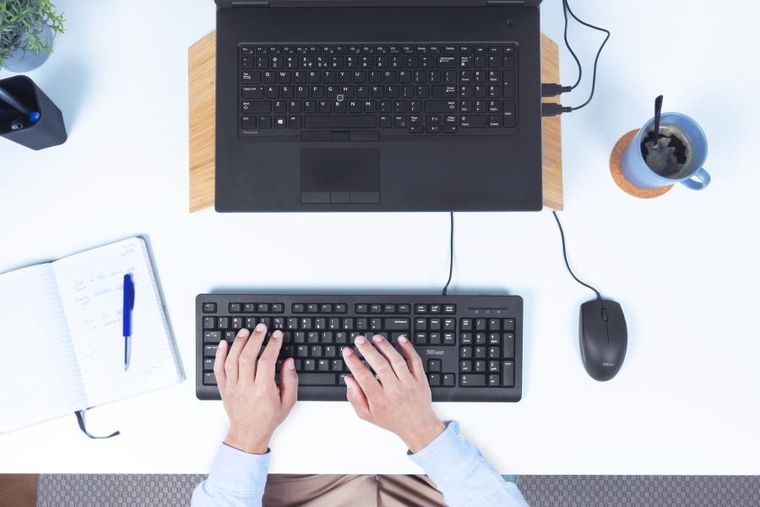 Trust, Primo Set, zestaw, klawiatura, mysz