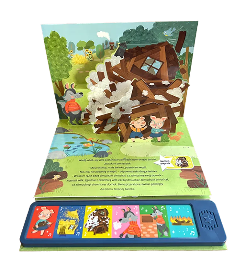 Trzy świnki. Słucham baśni