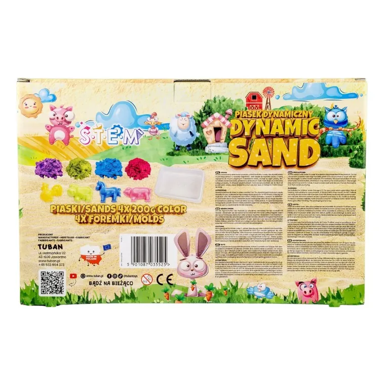 Tuban, piasek dynamiczny, zestaw farma