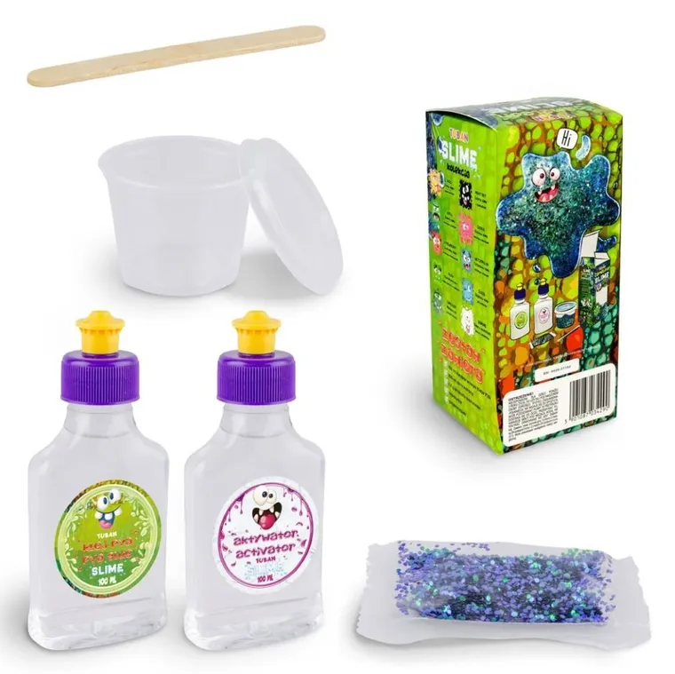 Tuban, Slime DIY, Kameleon, zestaw kreatywny