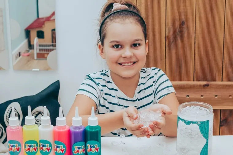 Tuban, Tubi Jelly, 6 kolorów, małe akwarium, zestaw kreatywny, jednorożec