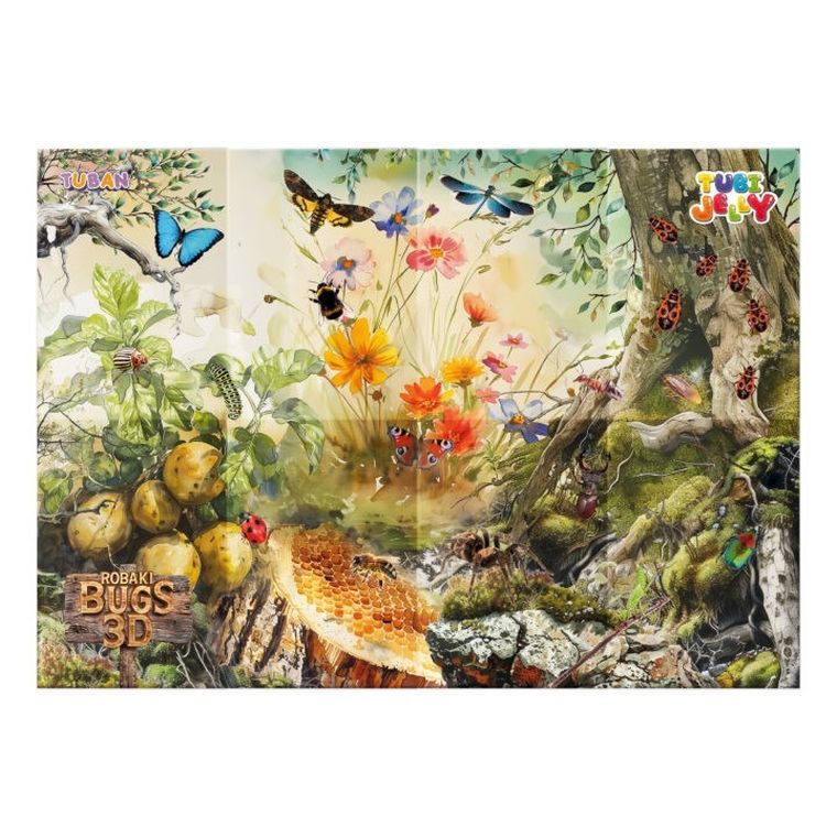 Tuban, Tubi Jelly, Robaki 3D, zestaw kreatywny
