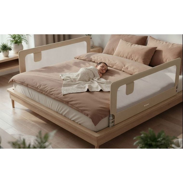 Tulano, Cover 30, barierka ochronna na łóżko, beige, 200 cm