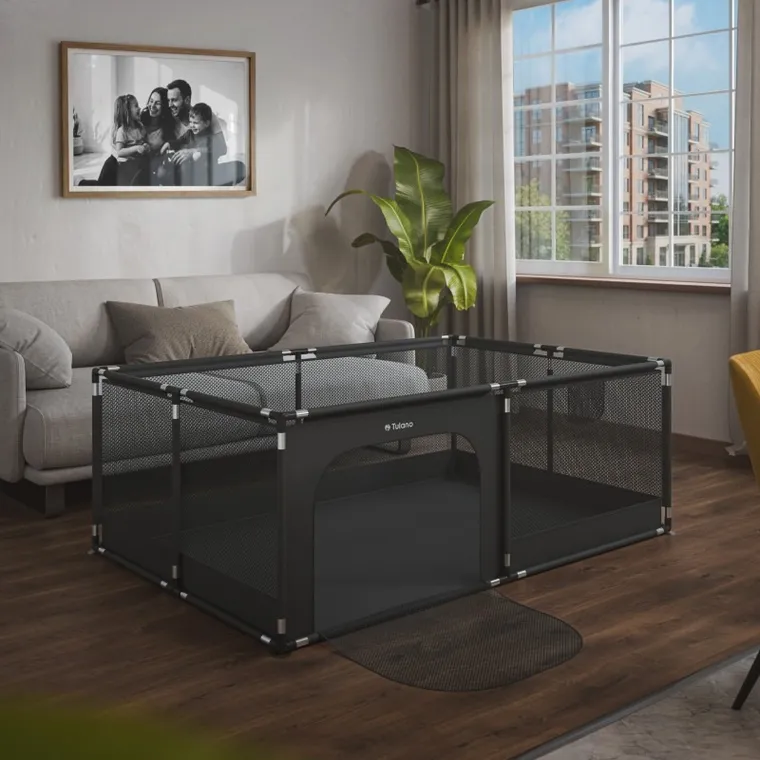 Tulano, Cozy 22, kojec dziecięcy, graphite, 180 cm