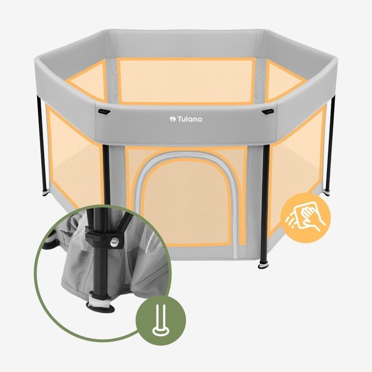 Tulano, Cozy 30, kojec dla dziecka składany