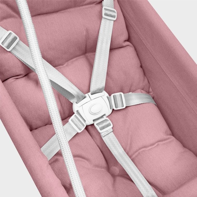 Tulano, Hop 40, huśtawka leżaczek, pink-grey