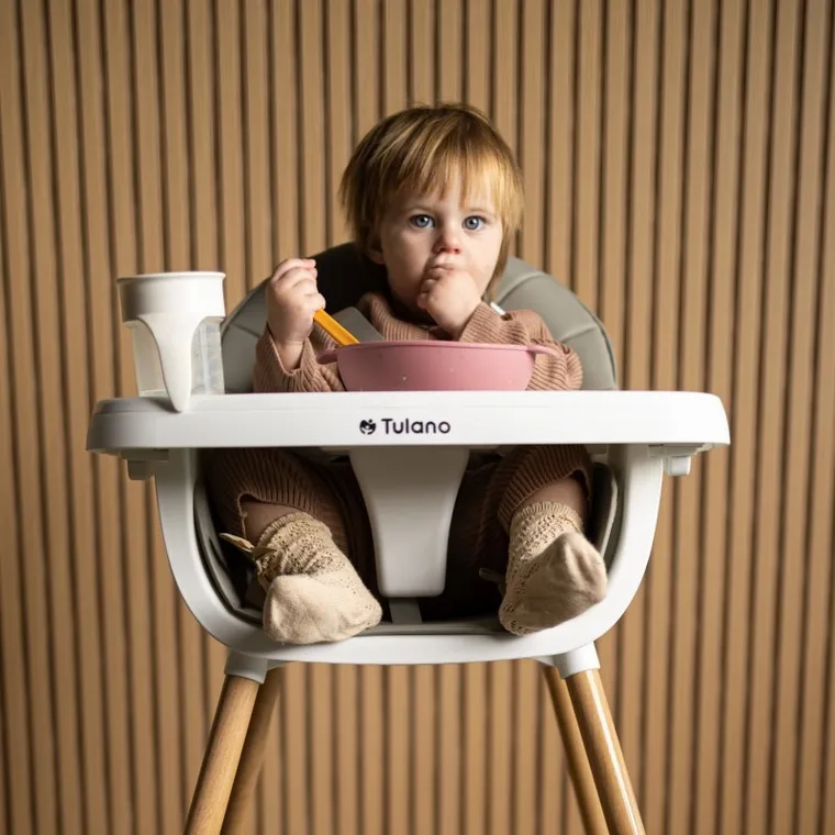 Tulano, Morsel, krzesełko do karmienia, grey