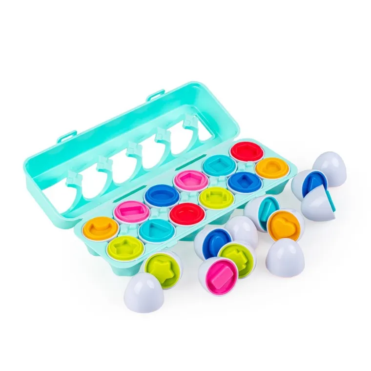 TuliFun, Jajka, Zabawa kształtami, sorter kształtów