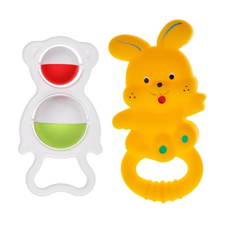 Tullo, gryzak z grzechotką, zając