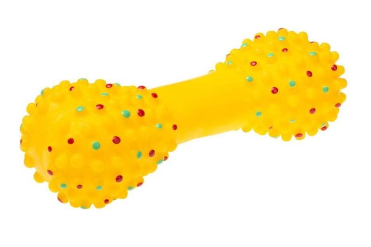 Tullo, kość z kolcami, zabawka piszcząca dla psa