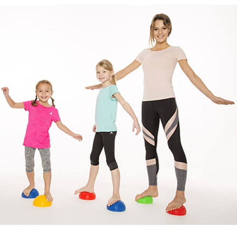 Tullo, półkula masująca, piłeczka sensoryczna, 16 cm