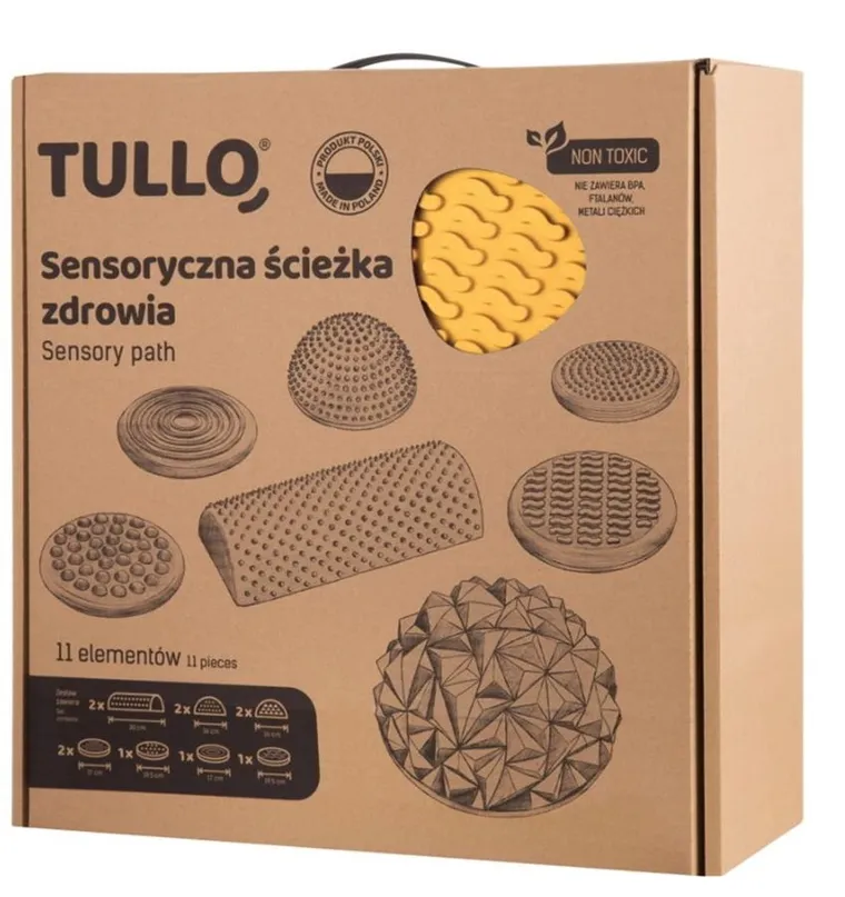 Tullo, Sensoryczna ścieżka zdrowia, 11 elementów