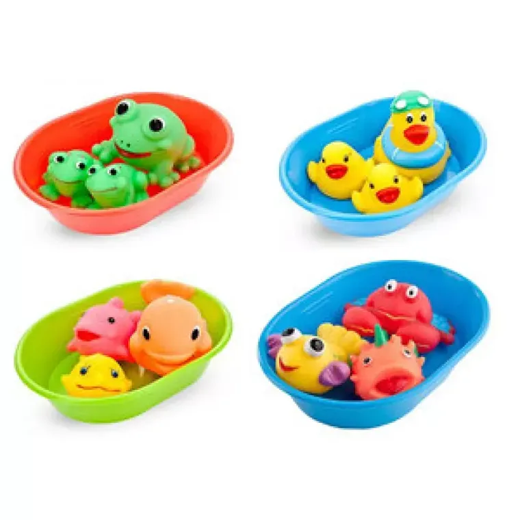Tullo, zabawki do kąpieli w wanience, 3 szt.