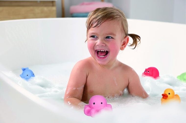 Tullo, zwierzątka, figurki do kąpieli, 5 szt.