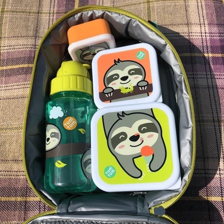 Tum Tum, Leniwiec, pojemniki na żywność, 4 szt.