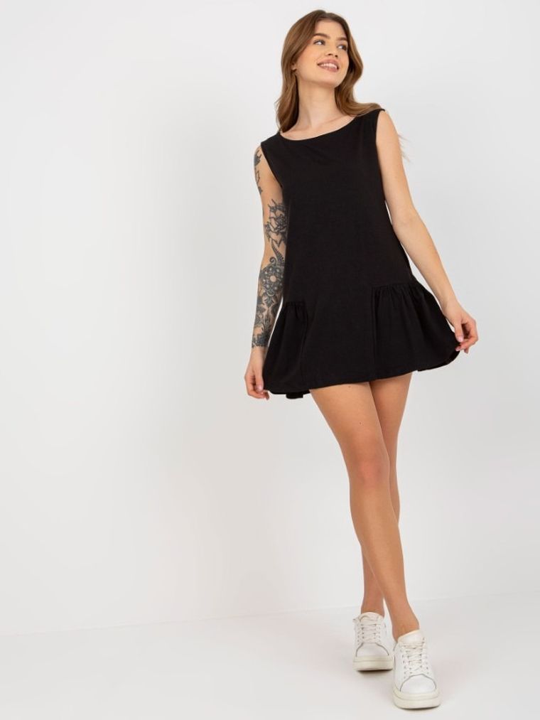 Tunika damska, czarna, Lily Rose