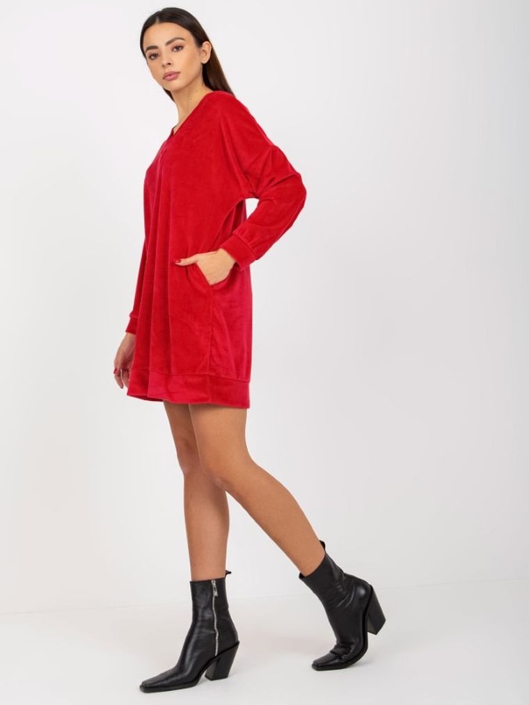 Tunika damska, czerwona, Rue Paris