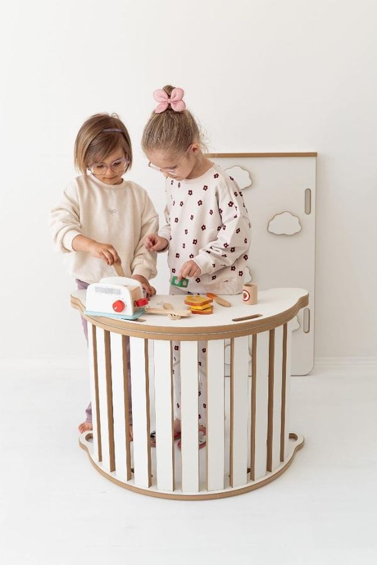 tupti.wood, blat do małego bujaka montessori