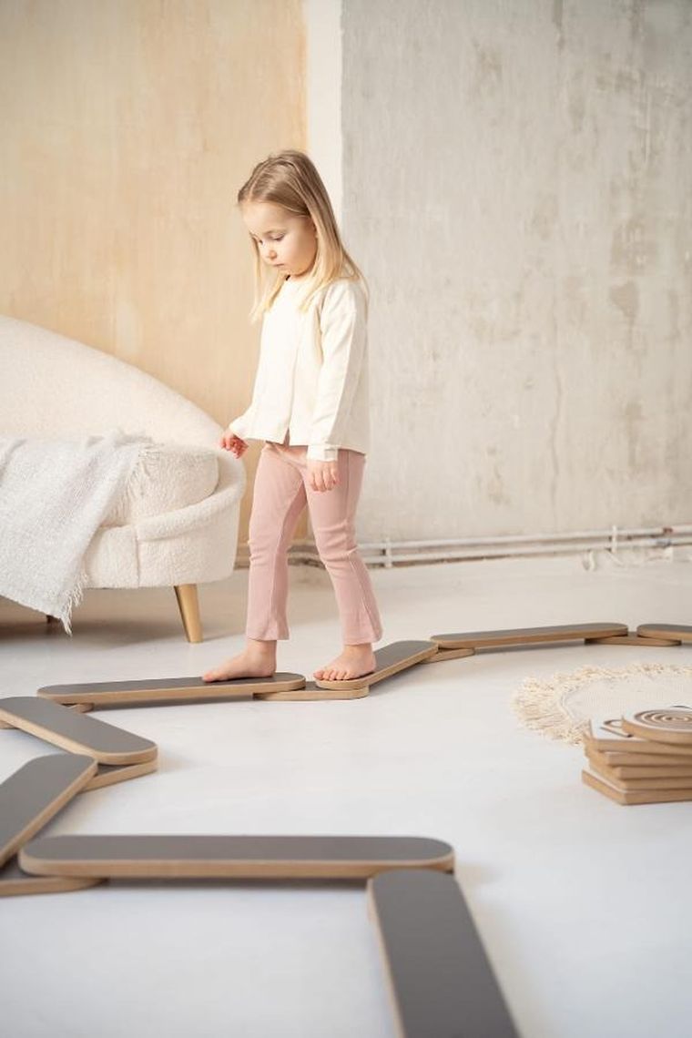 tupti.wood, równoważnia mostek, szara, 4m