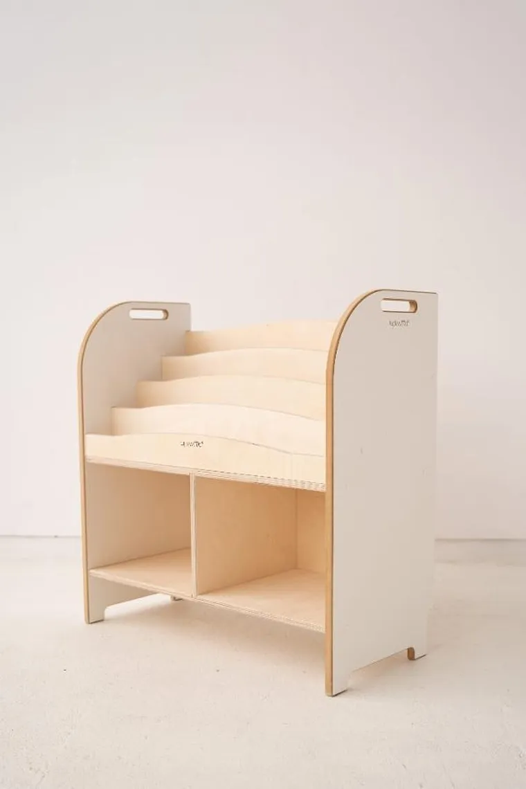 tupti.wood, Smart, biblioteczka, regał montessori
