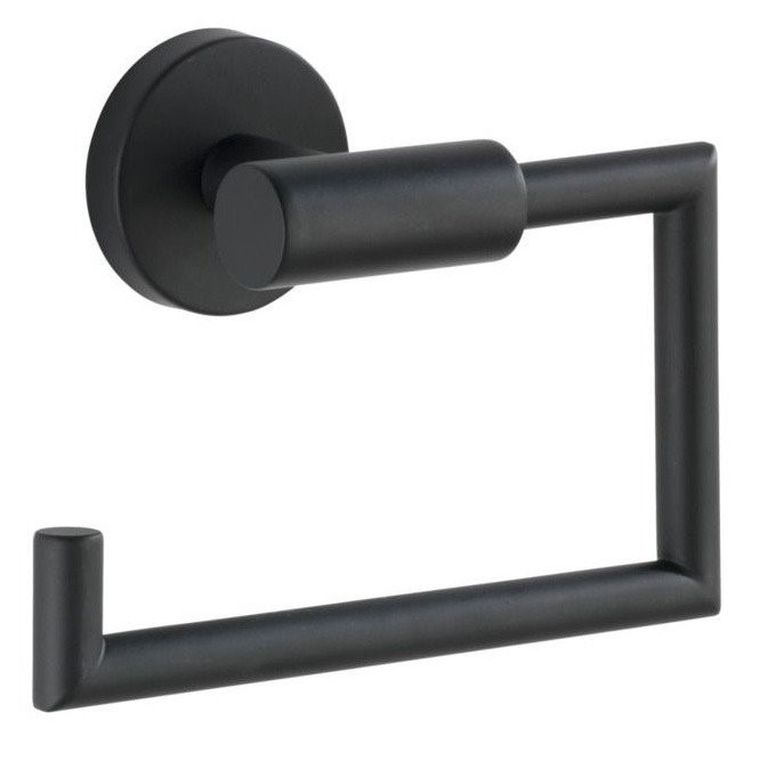 Uchwyt na papier toaletowy, Bosio, czarny