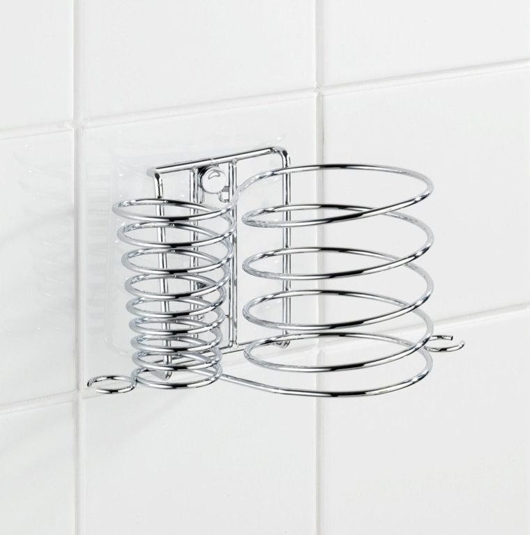 Uchwyt na suszarkę do włosów i prostownicę, 2w1, Milano