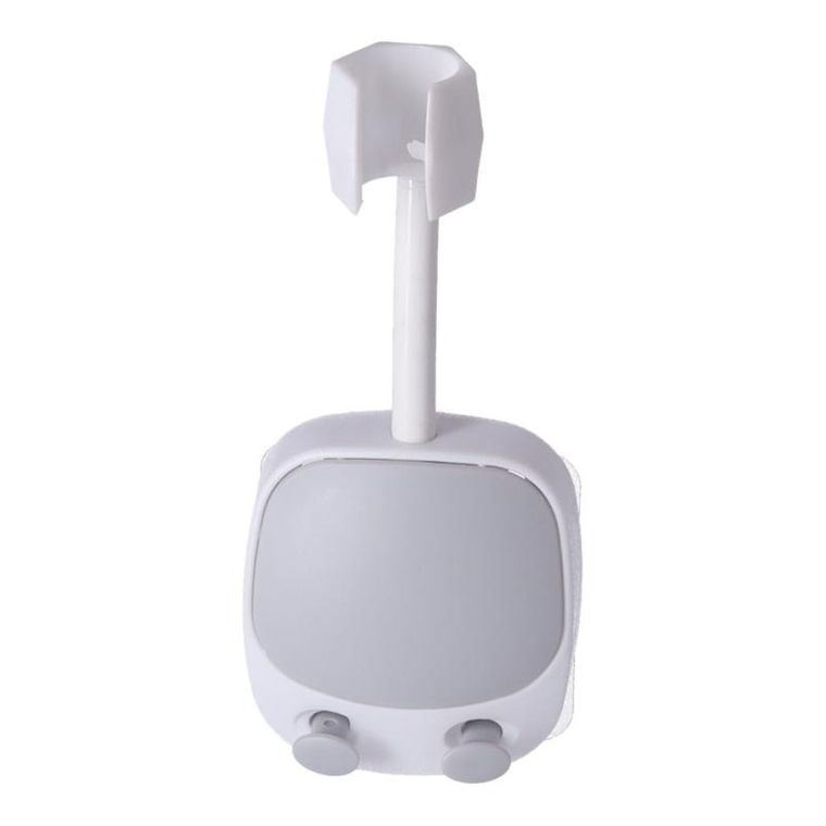 Uchwyt prysznicowy, szaro-biały