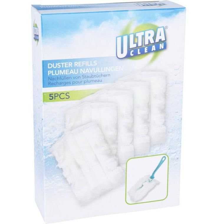 Ultra Clean, miotełka do sprzątania, 5 wkładów