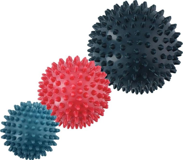 Umbro, piłeczki-jeżyki do masażu, 3 szt.