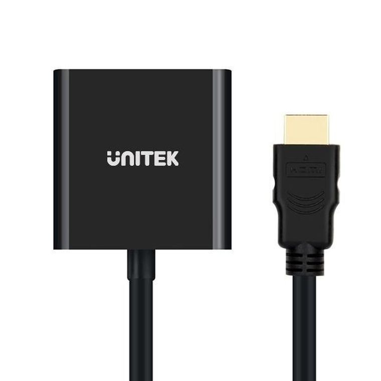 Unitek, adapter HDMI/VGA + audio