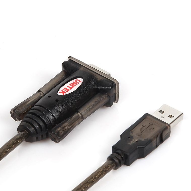 Unitek, adapter USB 1xRS-232