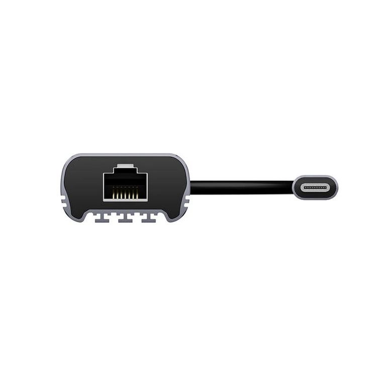 Unitek, adapter, USB-C - RJ45 5GBPS M/F