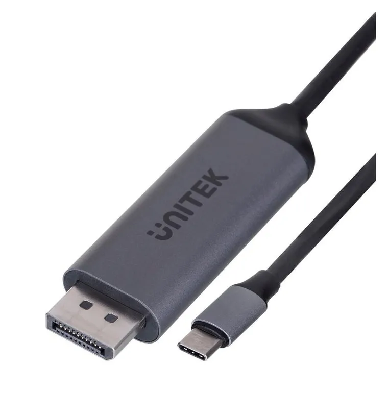 Unitek, adapter USB-C/DP 1.4, 8K60Hz 1,8m