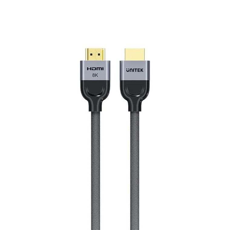 Unitek, kabel HDMI, 2.1 8K, Lux, oplot, 5m
