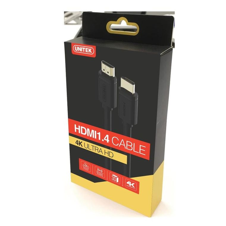 Unitek, kabel Hdmi, Basic V2.0, Gold 2m, Y-c138m