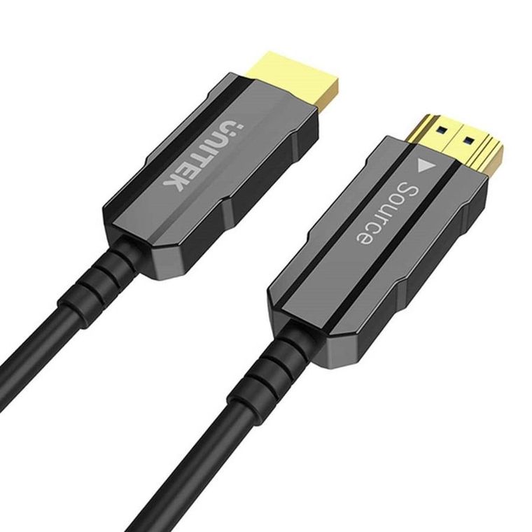 Unitek, kabel HDMI, optyczny, 2.0 AOC, 4K, 60HZ, 20m