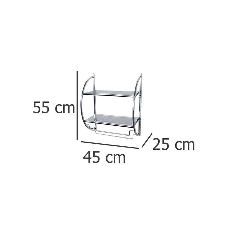 Uniwersalna półka łazienkowa