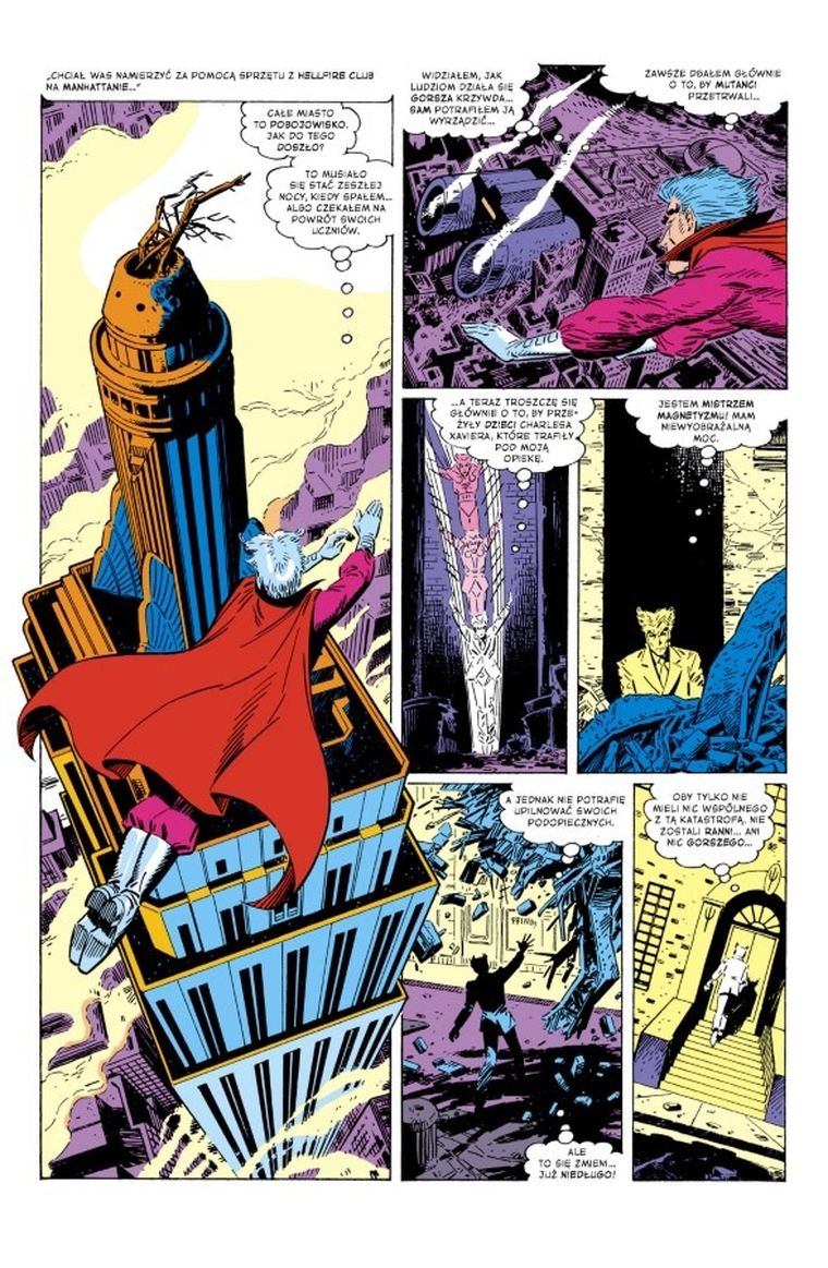 Upadek mutantów. X-Men. Punkty zwrotne