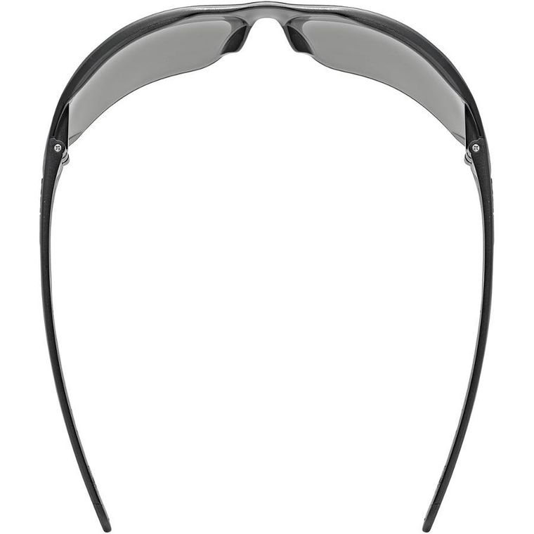 Uvex, Equate, okulary rowerowe, black matt-smoke