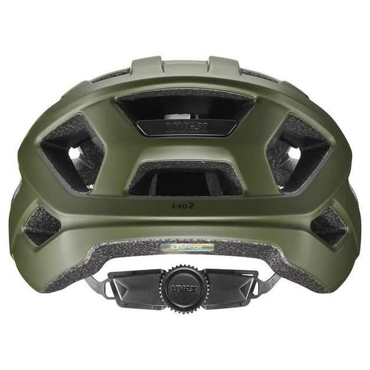 Uvex, I-vo 2, kask rowerowy, 56-60 cm, dark olive matt