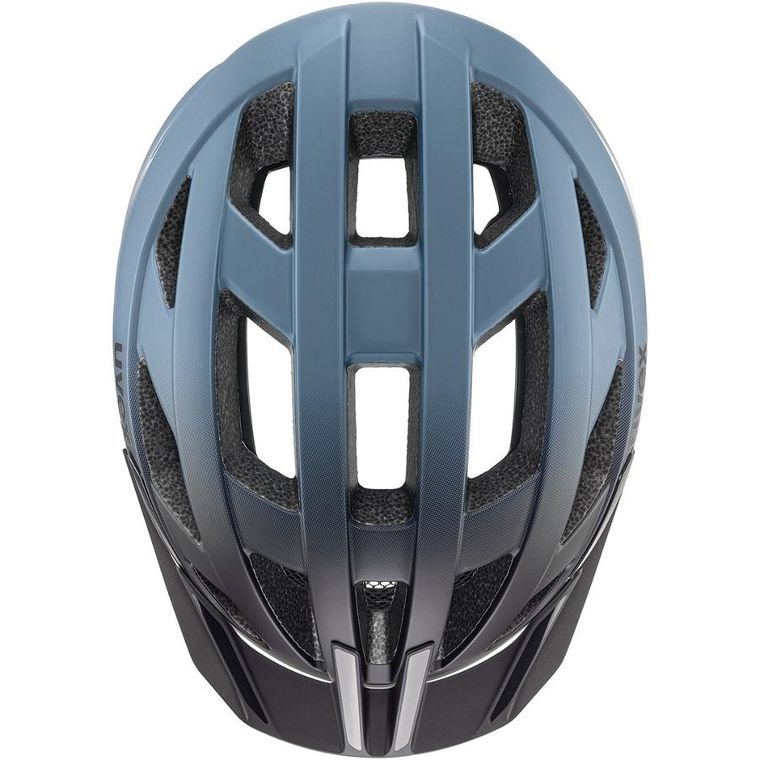 Uvex, I-vo 2 MIPS, kask rowerowy, 56-60 cm, stone blue-black matt