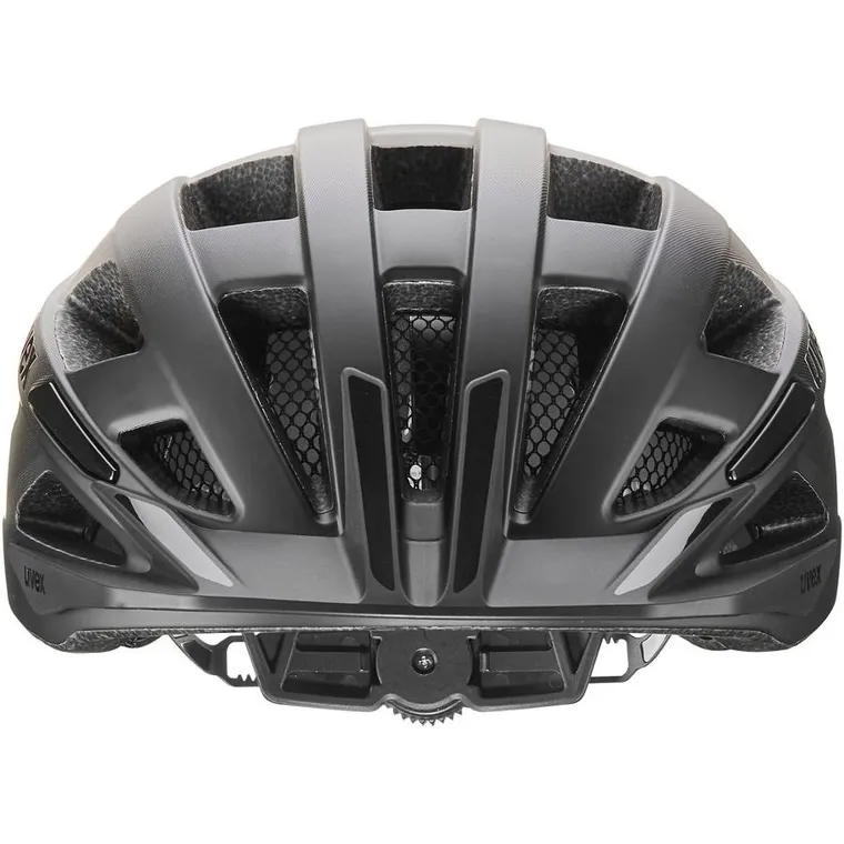 Uvex, I-vo 2 MIPS, kask rowerowy, 56-60 cm, warm grey-black matt