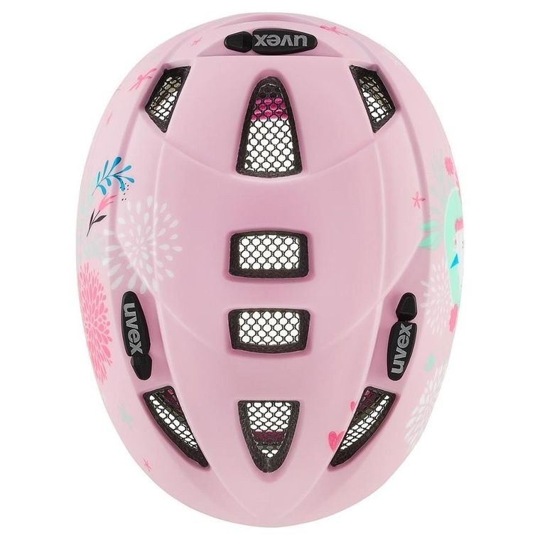 Uvex, Kid 2 CC, kask rowerowy, dziecięcy, pink unicorn matt, 46-52 cm