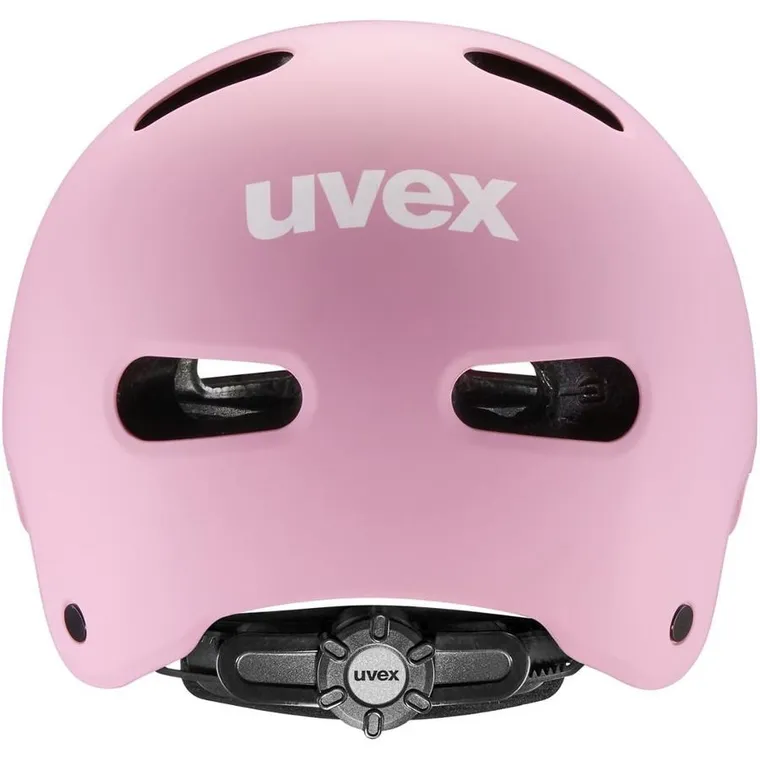 Uvex, Kid 4, kask rowerowy, dziecięcy, 55-58 cm, strawberry matt