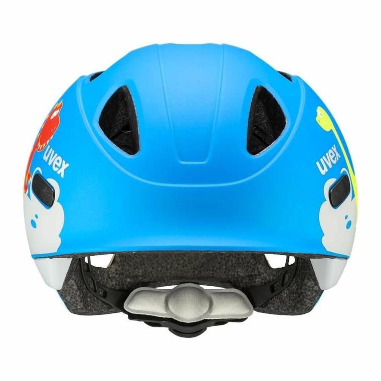 Uvex, Oyo Style, kask rowerowy dziecięcy, dino blue matt, 50-54 cm