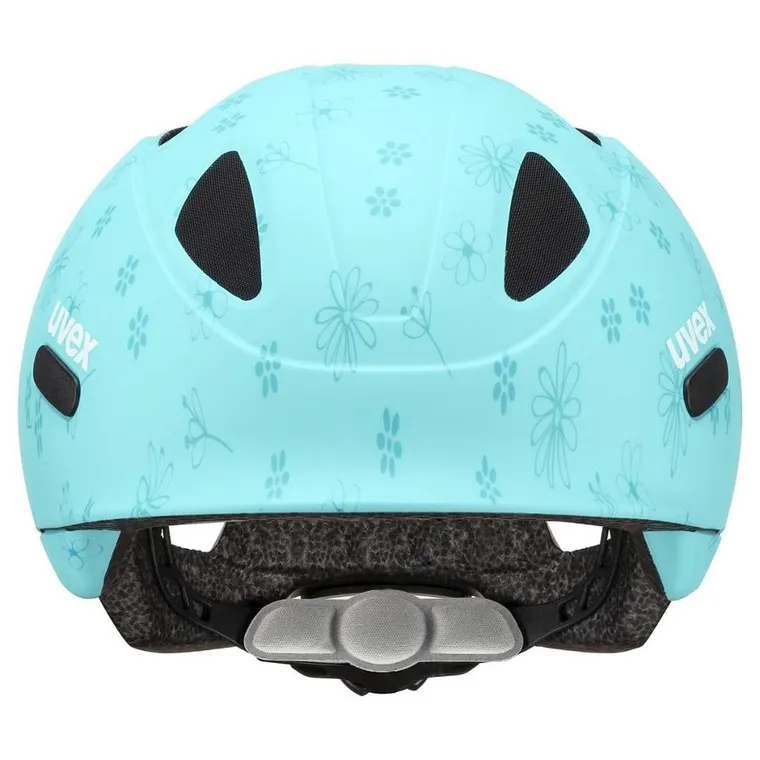Uvex, Oyo Style, kask rowerowy dziecięcy, flowers cyan matt, 50-54 cm