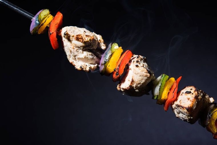 Vaggan BBQ, szpikulce do szaszłyków, ze stali nierdzewnej, 4 szt.