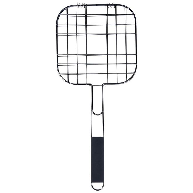 Vaggan, ruszt do grillowania burgerów, metalowy, czarny, 49-21,1 cm