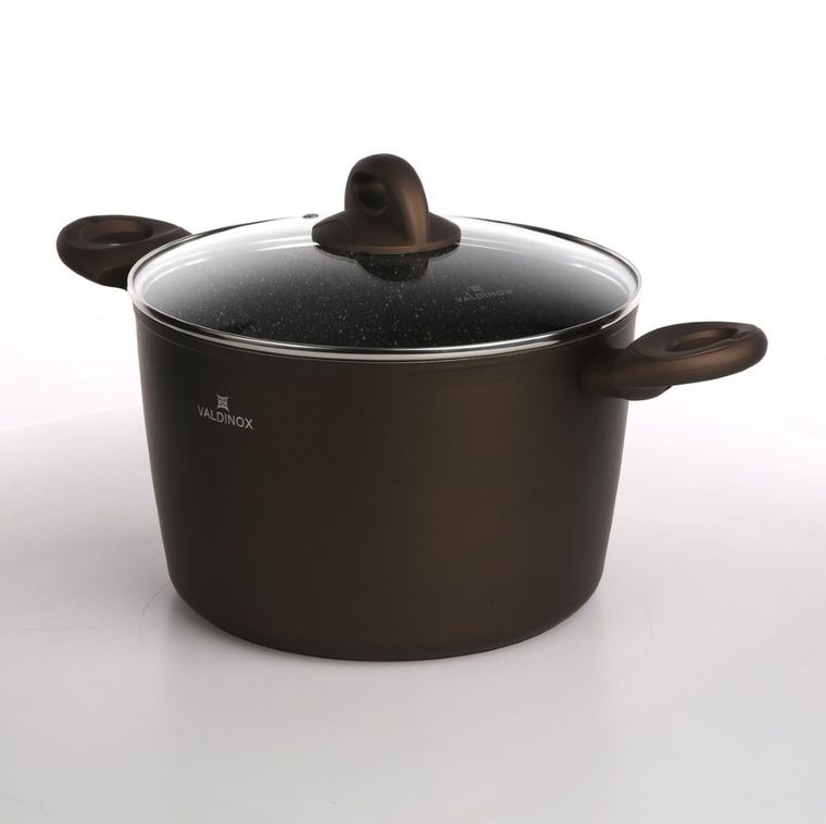 Valdinox, Aurum, garnek z pokrywą, 6 l, 24 cm