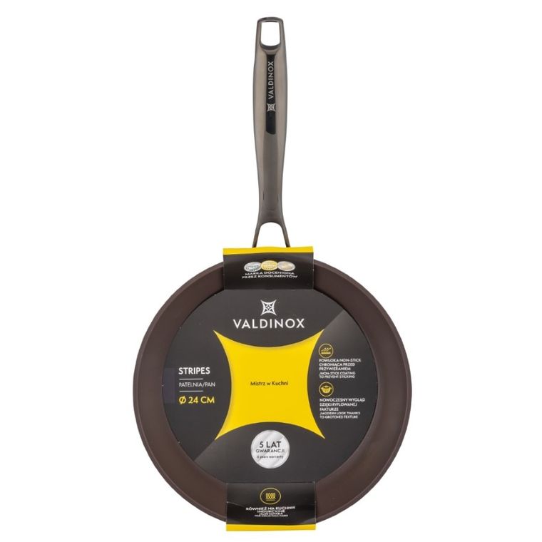 Valdinox, Valdinox, Stripes, patelnia, 24 cm